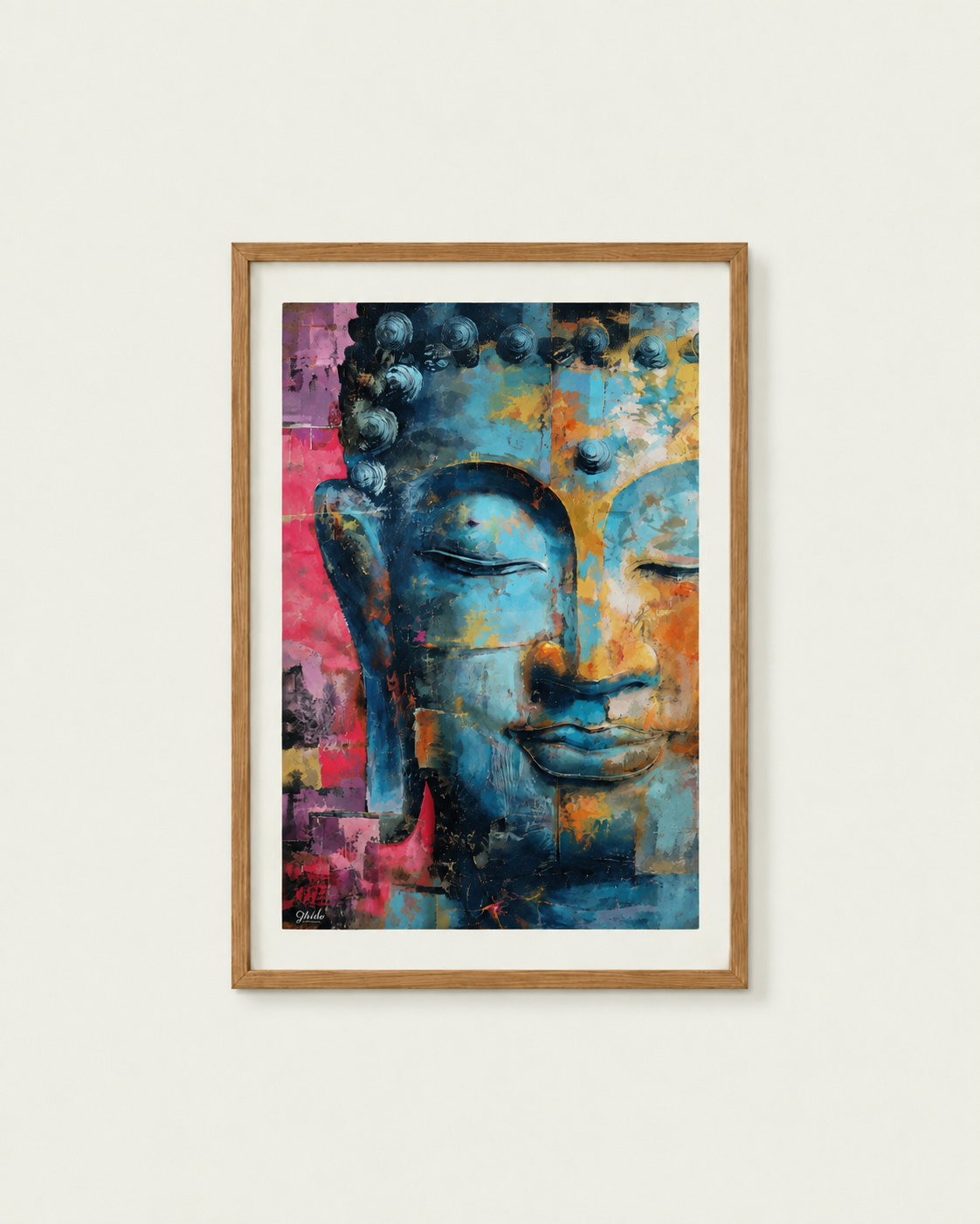 Plakat - Buddhas lys